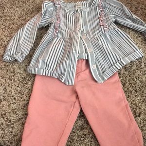 Carters blouse and pants